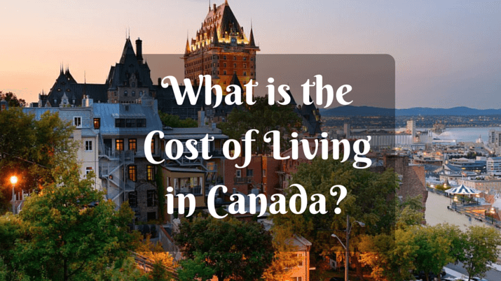 COST OF LIVING IN CANADA